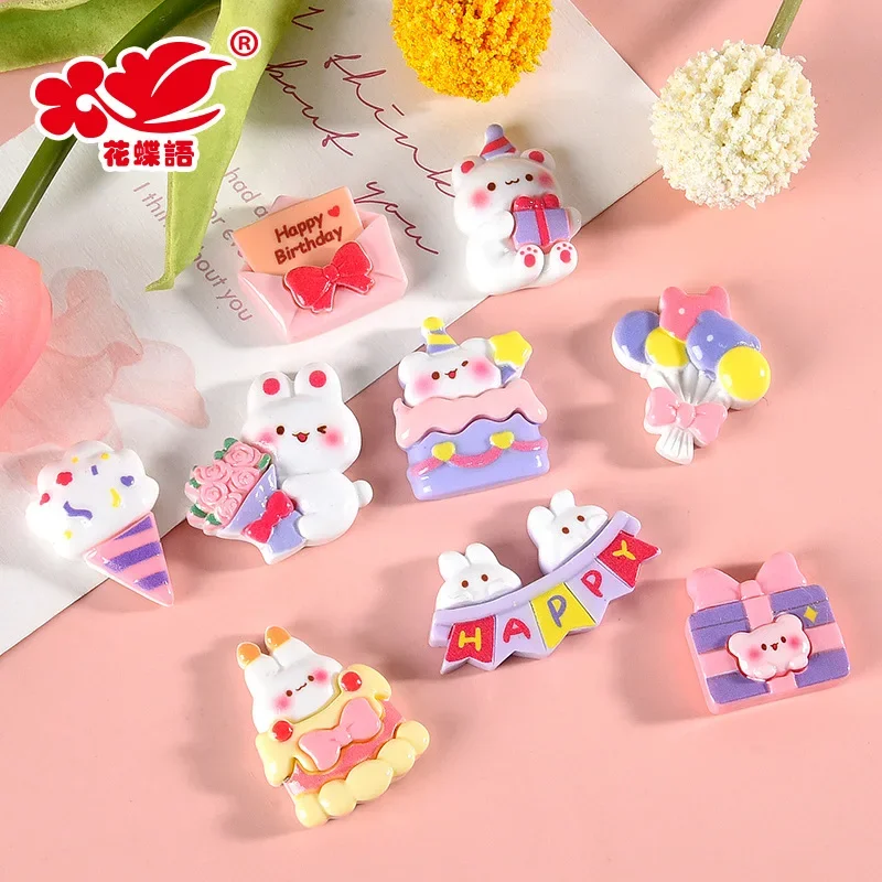 5 шт. милый кролик для дня рождения