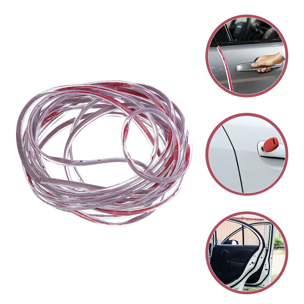 

Para Cuartos Auto Edges Strip Car Door Rubber Seal Protector Car Protector Auto Door Sealing Strip Body Bumper Strip
