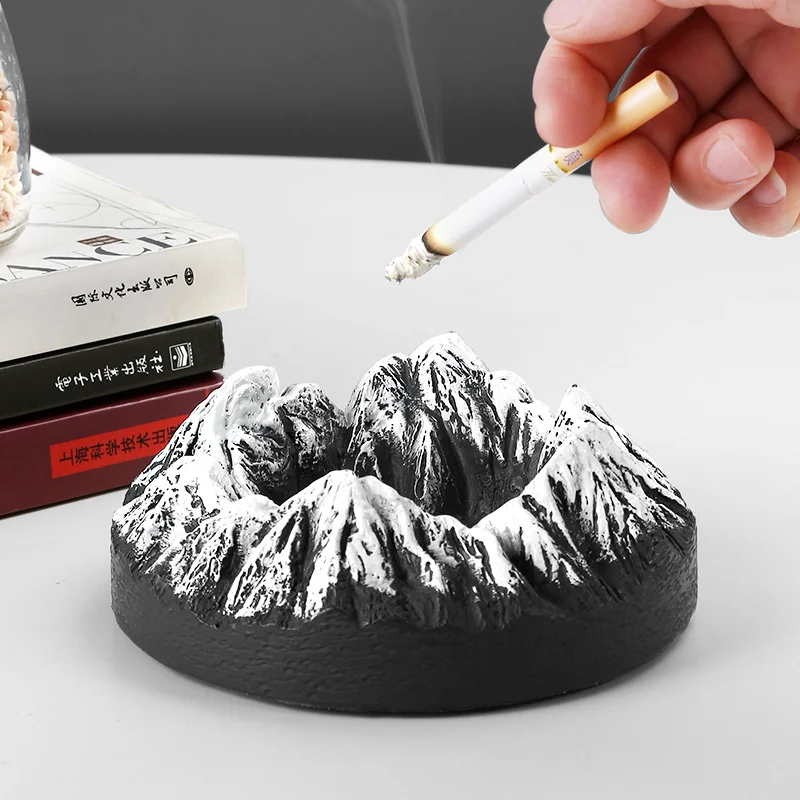 

creative Home personalized tea table decoration office multi-function cigarette trough resin ashtray
