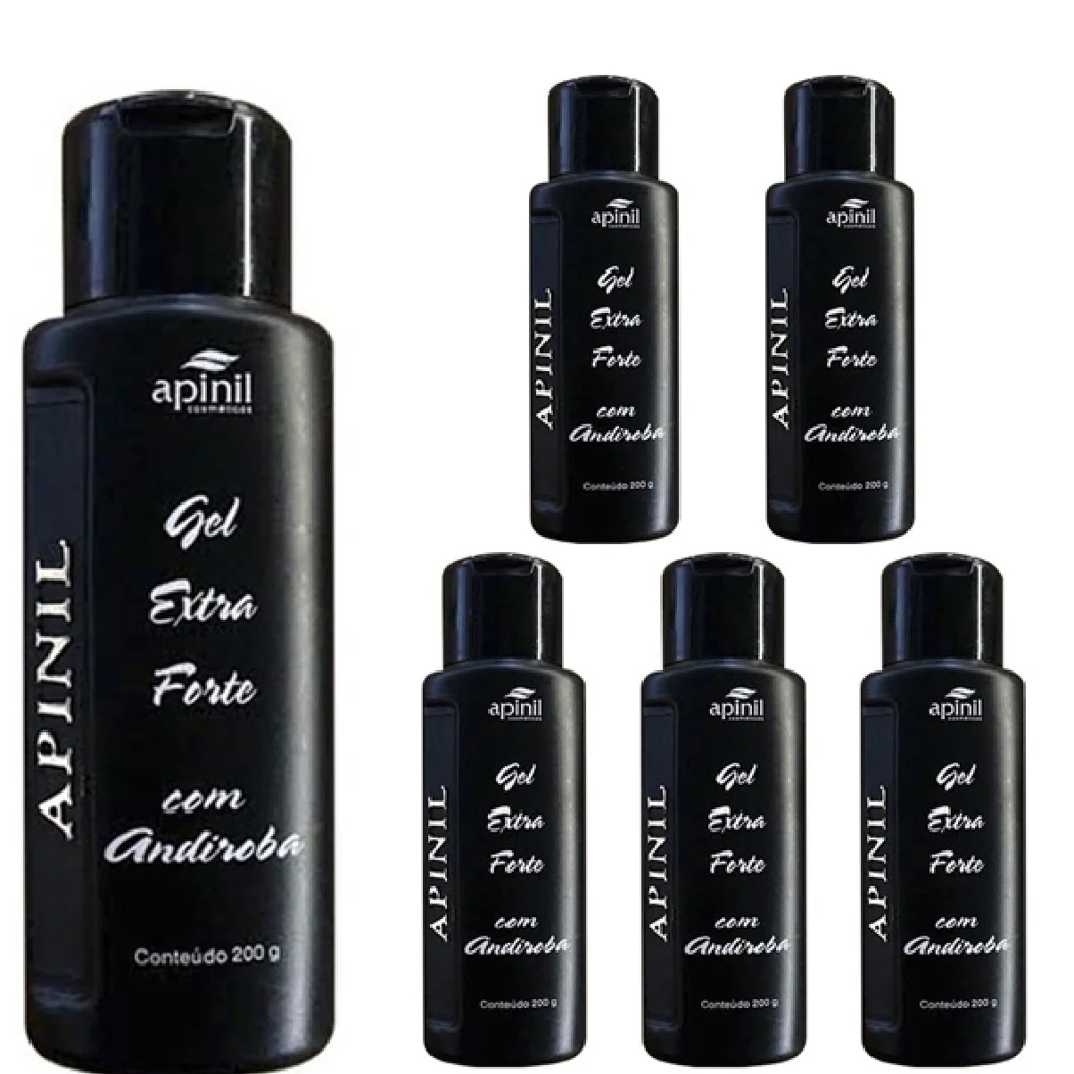 

Extra Strong Apinil 200g Bottle Kit 36 Un Massager Gel
