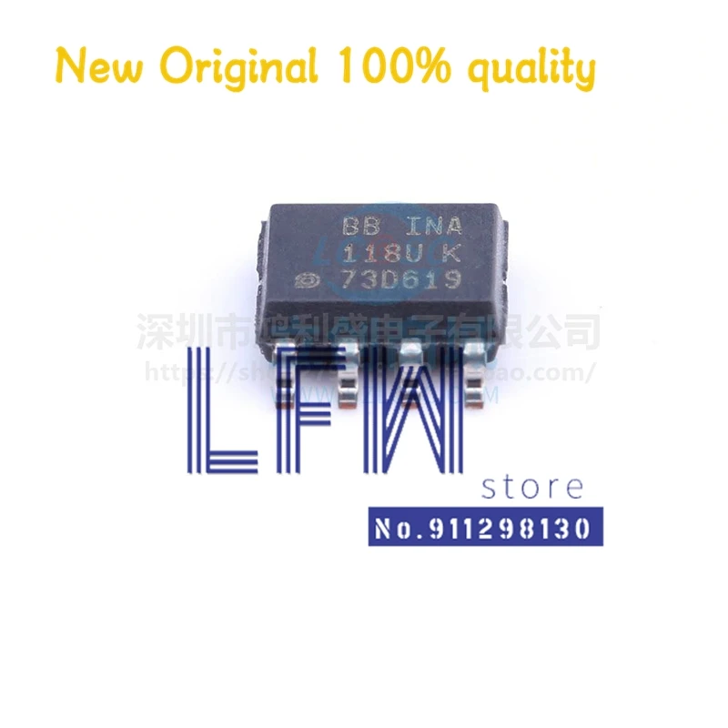 

5pcs/lot INA118U/2K5 INA118U INA118UK 118UK SOP8 Chipset 100% New&Original In Stock