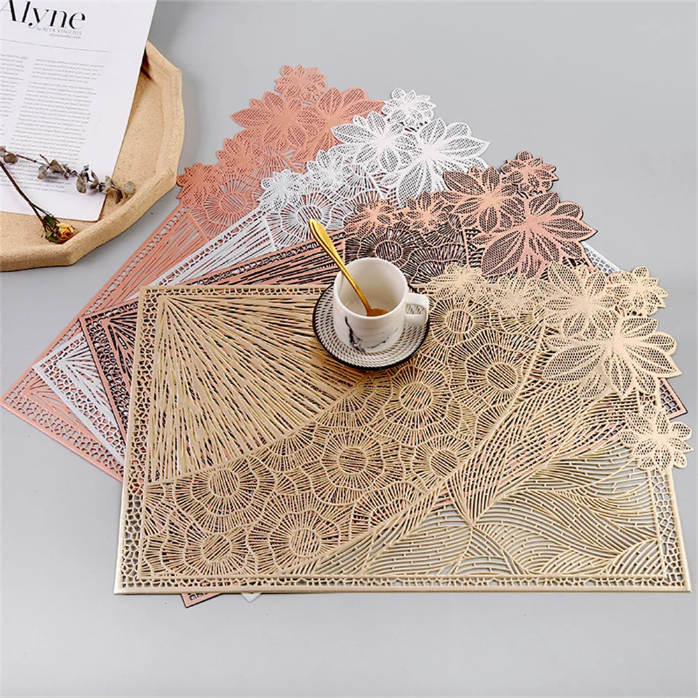 

Household Hollow Rectangular Bowl Pad Portable Tea Cup Mat Multifunctional High Temperature Resistant Heat Insulation Mat 2023