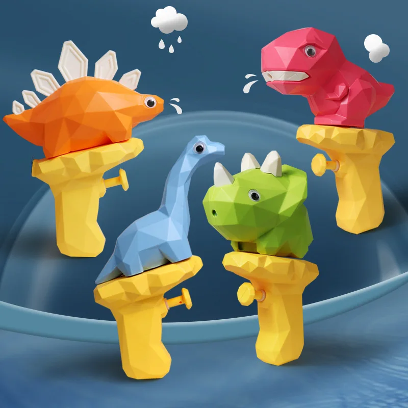 Детский водяной пистолет с динозавром Мультяшные Детские милые игрушки для