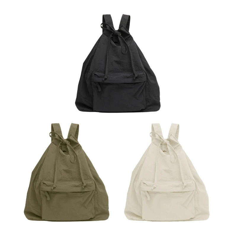 

Дорожный рюкзак для женщин, модный нейлоновый рюкзак на шнурке, большая женская сумка на плечо, школьные сумки, сумка для книг