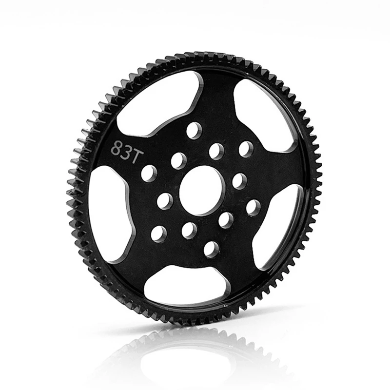 Зубчатая шестерня коробки передач 0,6 м для Tamiya CC02 CC-02 CC 02 1/10 Радиоуправляемый автомобиль металлическая сталь 83T