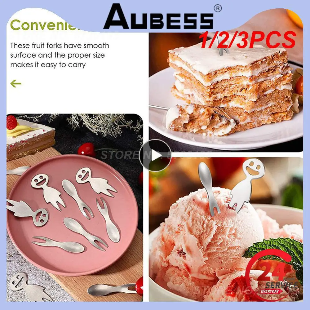 1/2/3 шт. мини-вилка простая в использовании уникальный дизайн кухонная утварь из