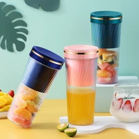 350ml portable electric fruit juicer usb rechargeable smoothie blender machine mini fruit mixer cup juicing cup kitchen mixer