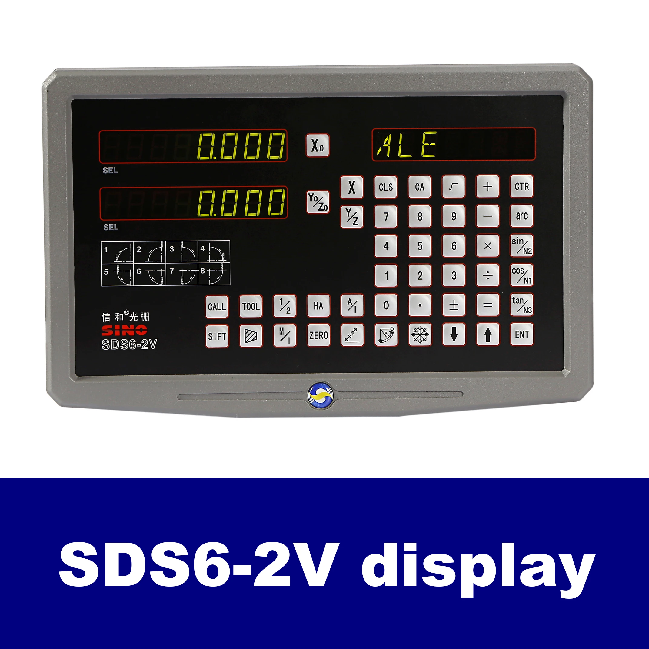 

SINO SDS6-2V Цифровая индикация 2 шт KA-300 для станков