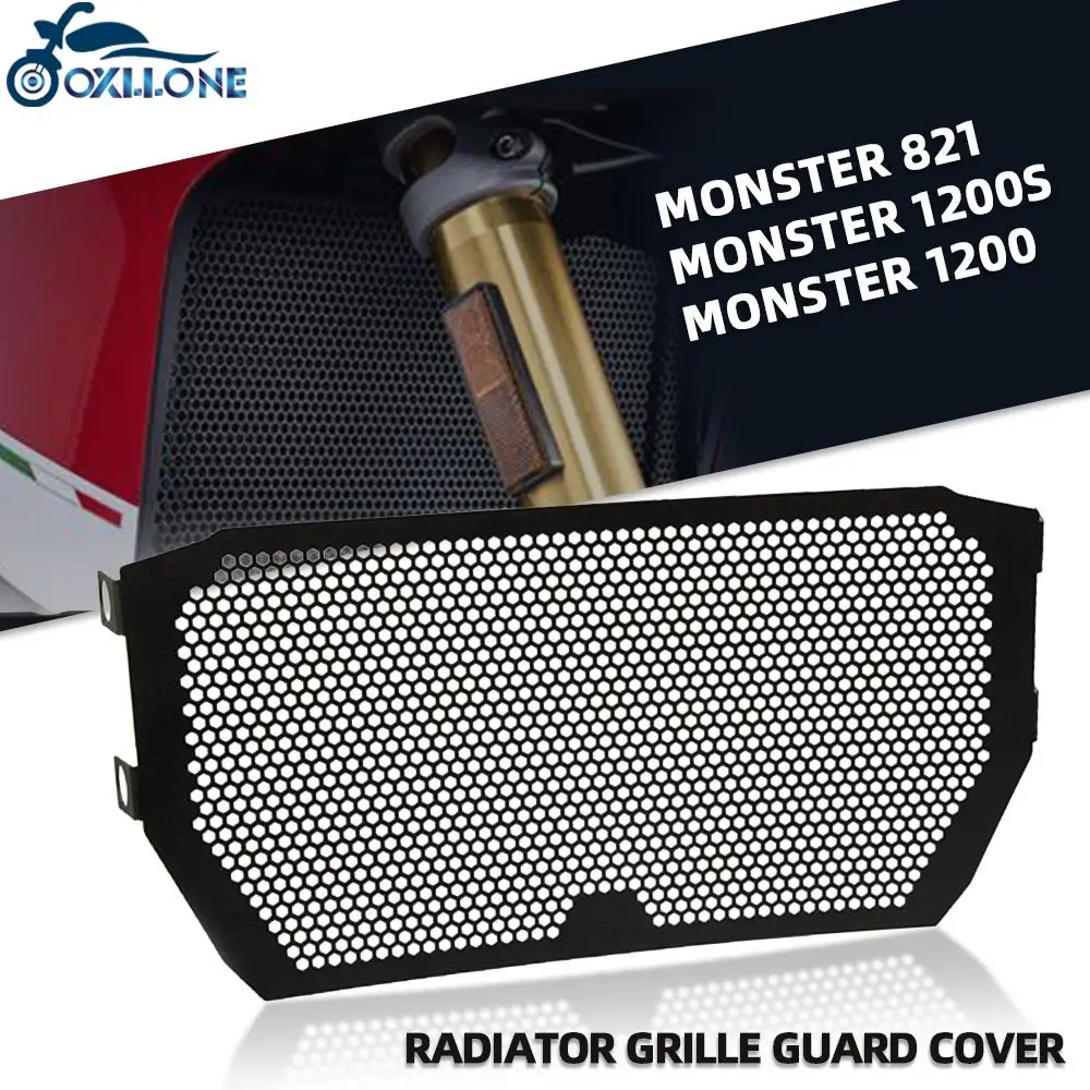 

MONSTER 1200 S Motorcycle Radiator Grille Guard Grill Cover Protector For DUCATI MONSTER1200S MONSTER 1200/1200S 2014-2022 2023