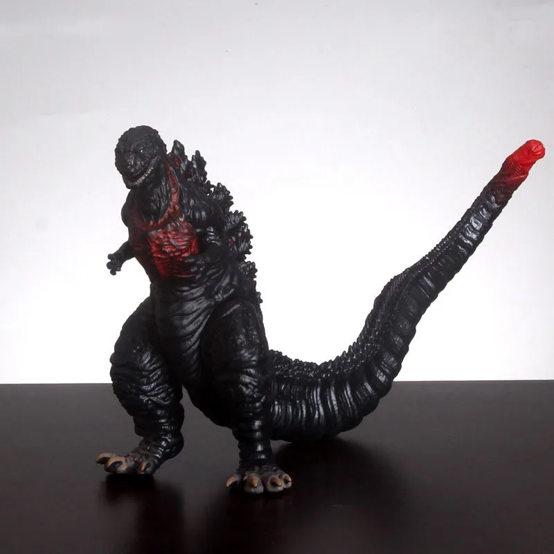 Фигурка Godzilla большой Shin модель красный Лотос 17-25 см Монстр анимация мягкий клей