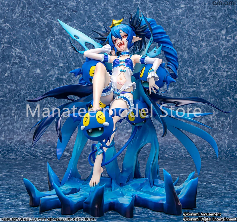 Фото ﻿   AmiAmi x AMAKUNI Оригинальная фигурка BOMBERGIRL Aqua Vampire Negligee Ver. Коллекционная фигурка аниме-персонажа из ПВХ, масштаб 1/7, игрушка-кукла, подарок №2
