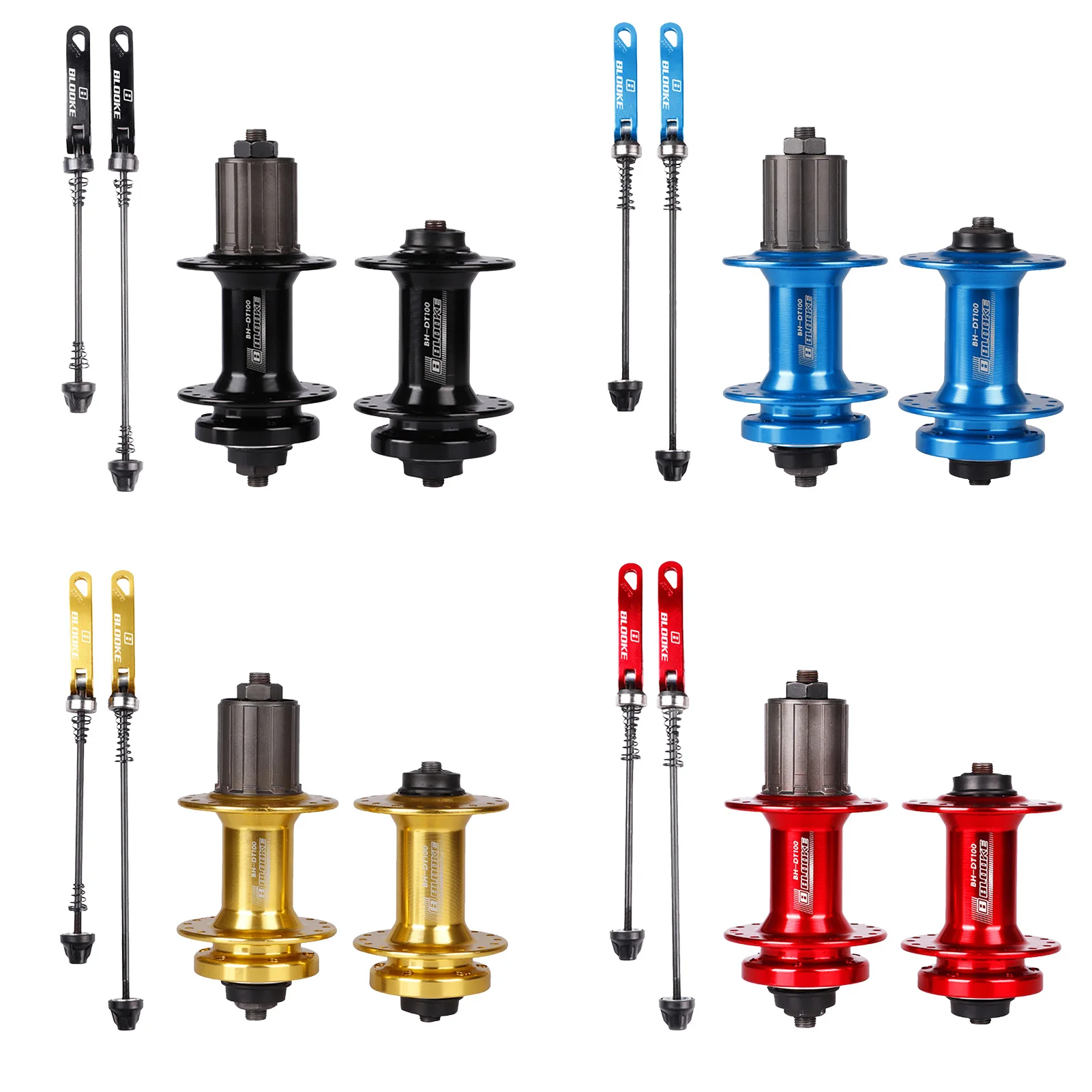 

Mountain Bike Hub Disc Card Brake Quick Release Mountain Bike Hub Bearing Front/Rear Bicycle Hubs 32 Holes 7 8 9 10 11 Speed