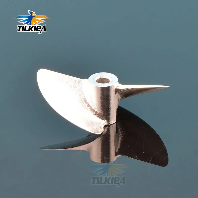 1 шт. Пропеллер из алюминиевого сплава для радиоуправляемой лодки металлический