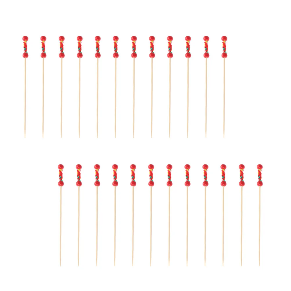 

Pickstoothpicks Toothpick Disposable Stick Party Fruit Appetizers Garnish Accessories Charcuterie Sticks Sandwich Skewersbamboo