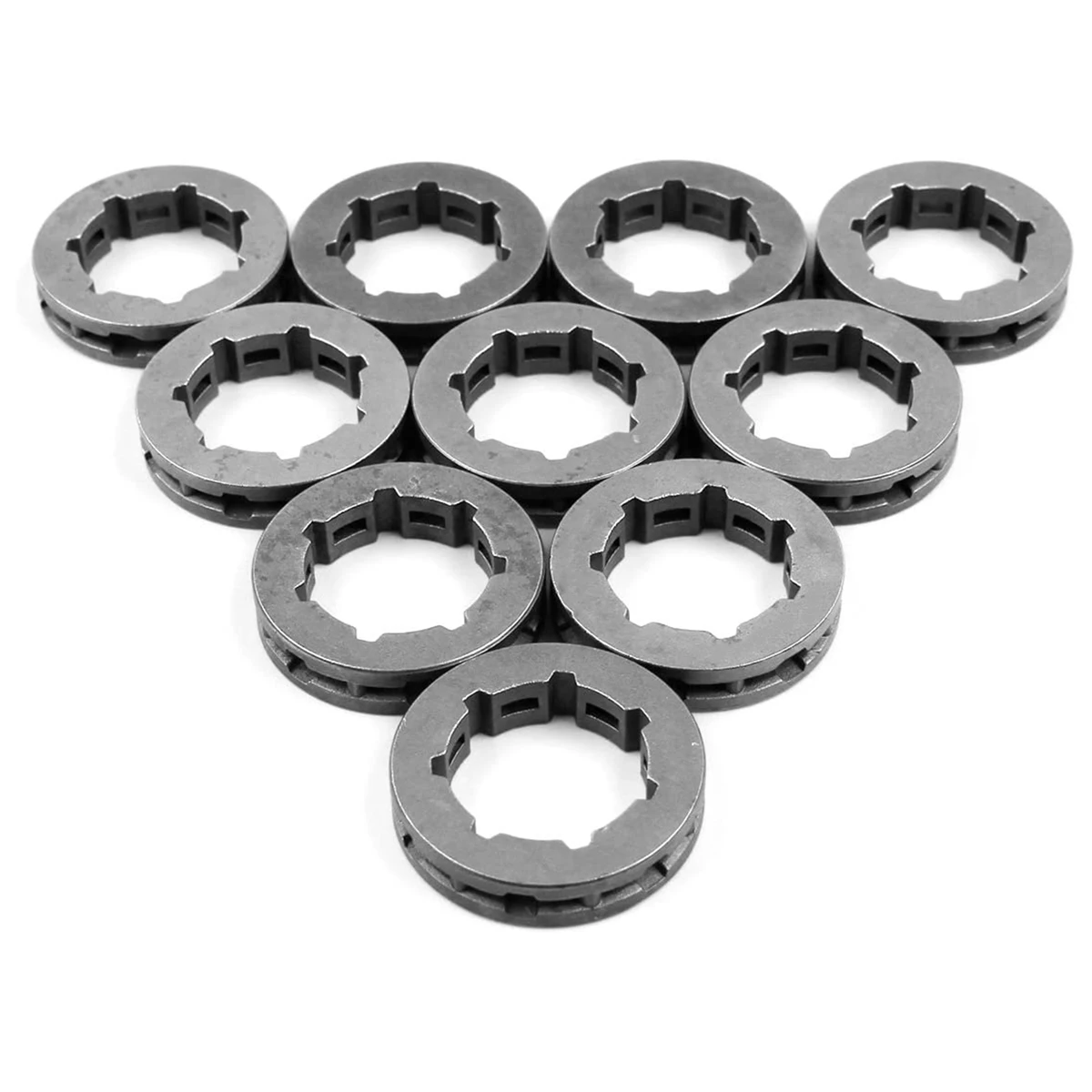 Цепная Звездочка для цепной пилы HUSQVARNA 3/8 266 268 272 280 285 288 355 372XP 362 385XP 10 шт. 380 дюйма 7 Т