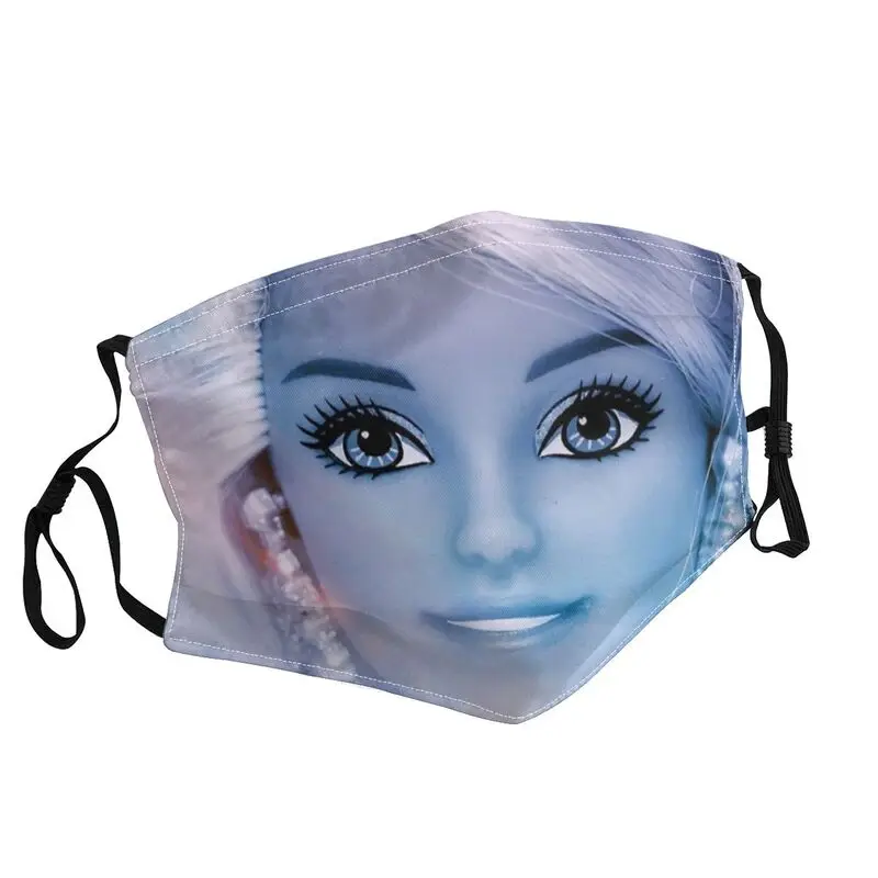 

Dreaming Of Barbies Diva Reusable Face Mask Unisex Adult Animated Tv Movies Anti Dust Haze Protection Cover Respirator Muffle