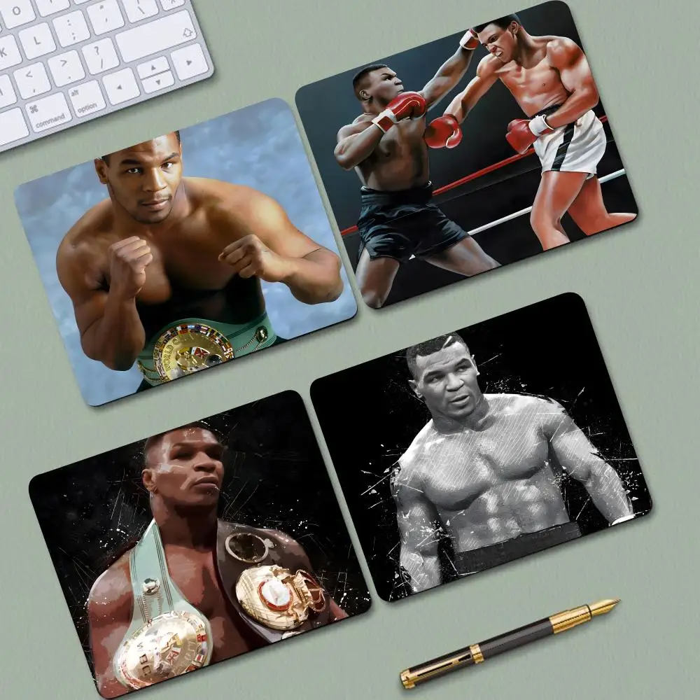 Коврик для мыши M-Mike Tyson черный резиновый нескользящий коврик ноутбука игрового