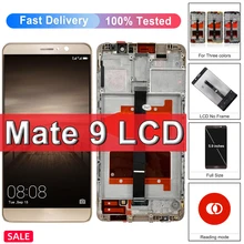 5.9''Original For Huawei Mate 9 LCD Display with Frame Touch Screen Digitizer Assembly For Mate9 LCD MHA-L29, MHA-L09, MHA-AL00