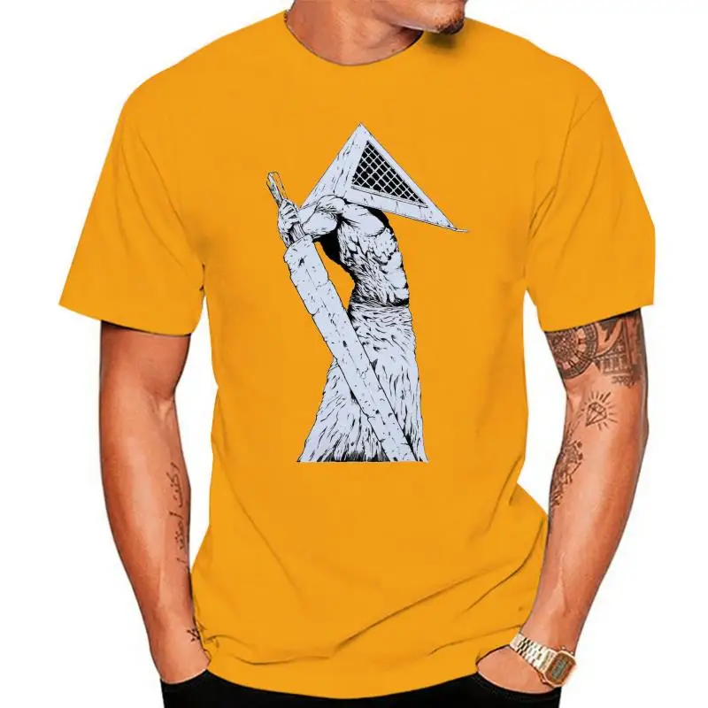 

Silent Hill Pyramid White , Custom Made T-shirt T Shirt O-neck Fashion Casual High Quality Print T Shirt