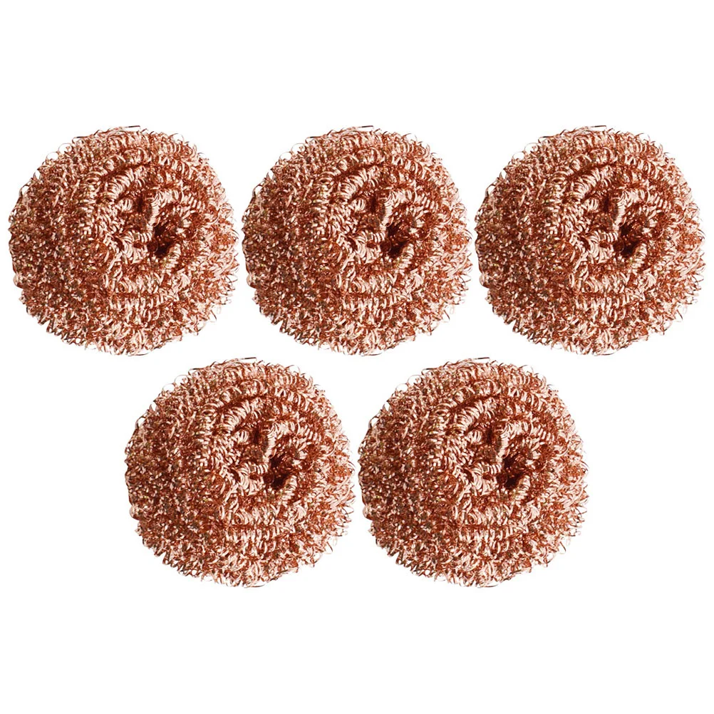 

5 Pcs Rust Removing Tool Cleaner Solder Iron Wire Tip Soldering Nozzle Ball Steel Wool