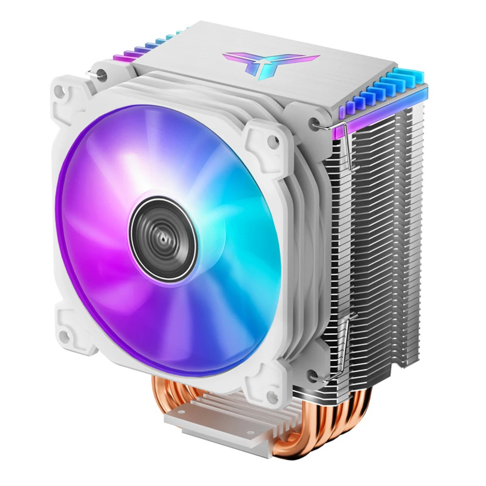 

Jonsbo CR1200 2 Heat Pipe Tower CPU Cooler RGB 3Pin Cooling Fans Heatsink for LGA 775/1150/1151/1155/1156 AM4/AM3+/AM2+/FM2+/FM