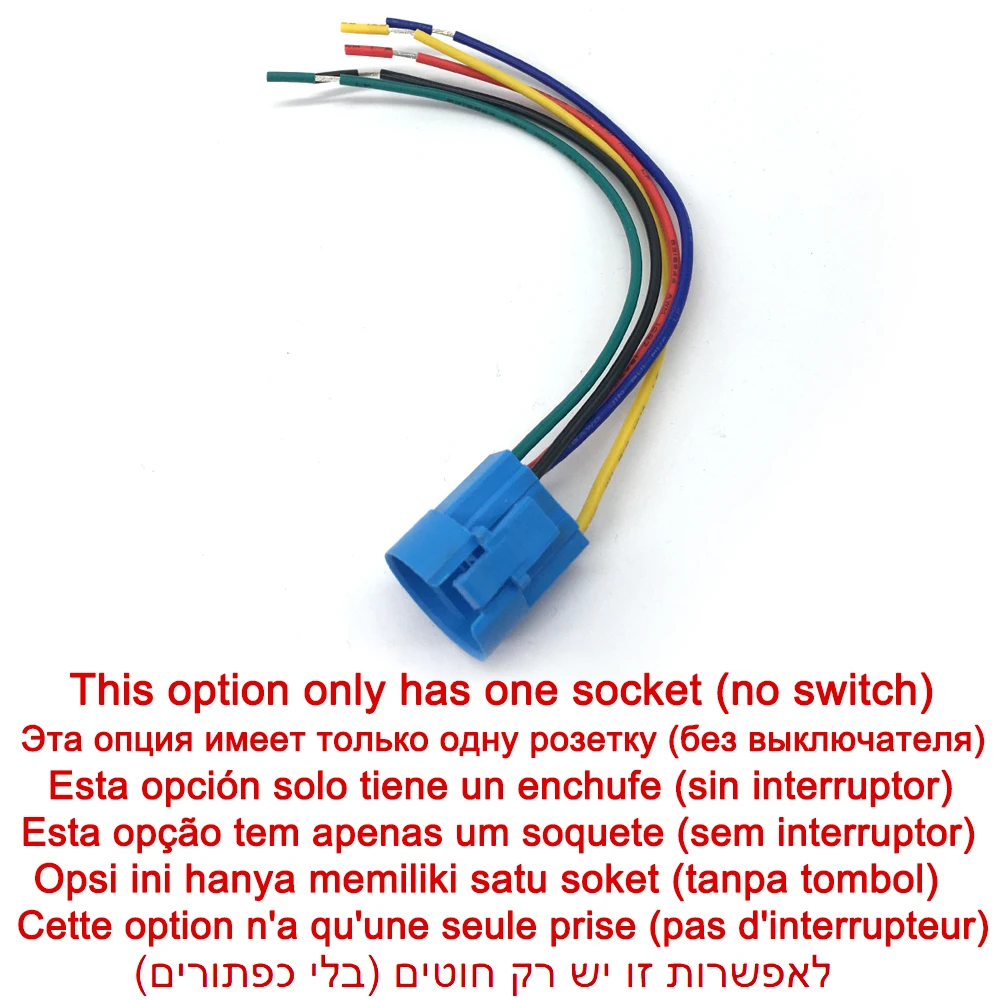 

Металлический кнопочный переключатель Start Stop FENGYIELE черный/серебристый 12/24 В