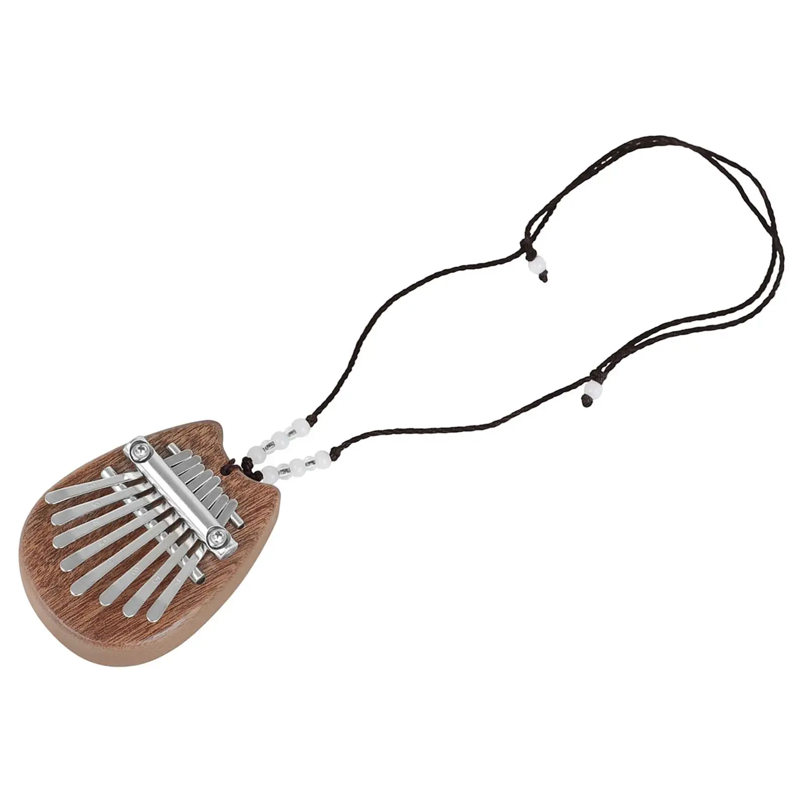 

Мини пианино для большого пальца, 8 клавиш, портативный пианино с ремешком, музыкальный инструмент для начинающих, девочек, детей, подростко...