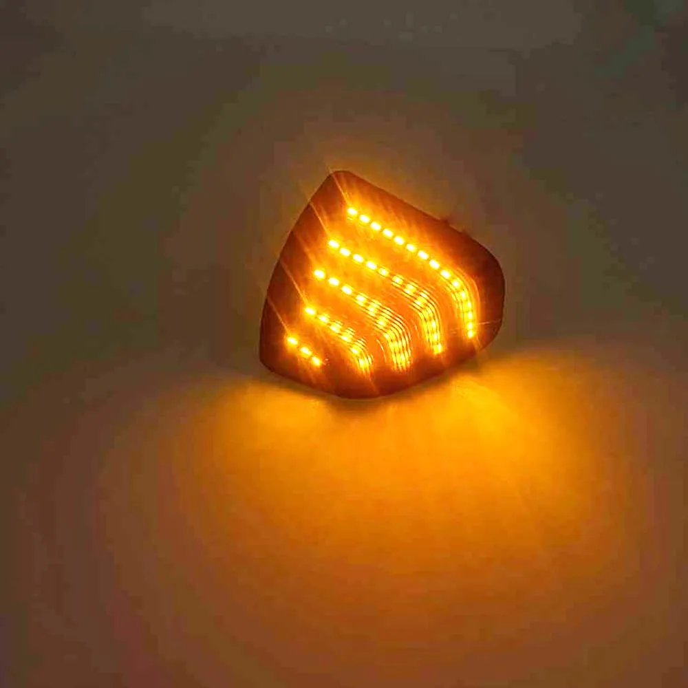 LH + RH динамическая зеркальная лампа с боковым зеркалом буксировочная поворота