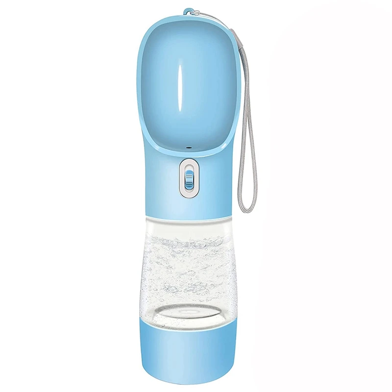 

Бутылка для воды для прогулок, портативный дозатор воды для собак, многофункциональный и съемный комбинированный контейнер для еды