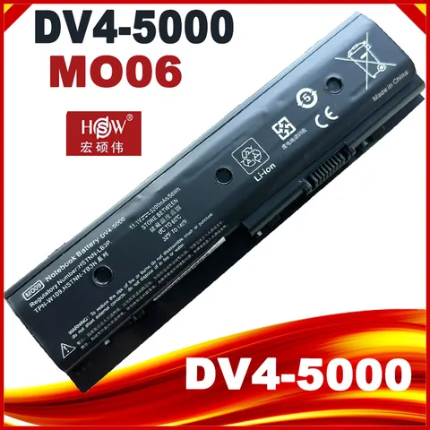 MO06 6cell аккумуляторная батарея для ноутбука для HP Pavilion DV4-5000 DV6-7000 MO09 671731-001 DV7-7000