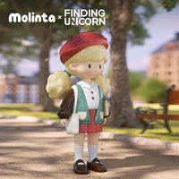 molinta school time series blind box action figures mystery box ornament dolls model gril gift caixas supresas surprise box