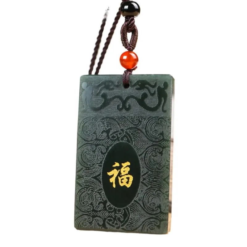 Сапфировая подвеска в стиле ретро от бренда Fengfu то же самое для мужчин и женщин