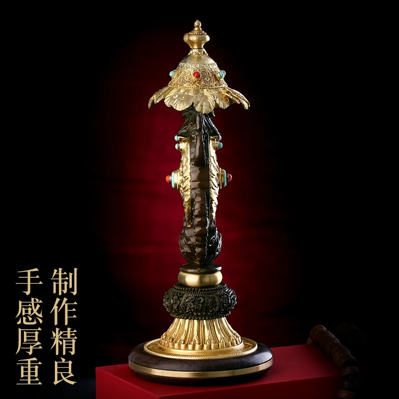 Буддизм Высококачественное латунное поклонение Буддийский реализм ДОМАШНЯЯ