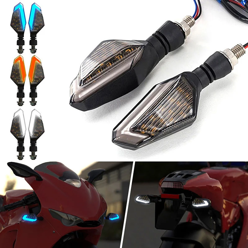 

2PCS 22 LED Motorcycle LED Turn Signal Light DRL Daytime Running Lights Indicator Blinker Lamp for Motorcycle