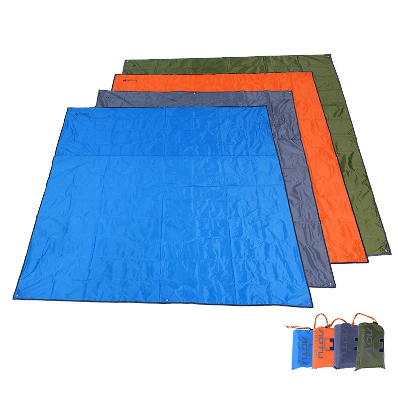 

Double Mats Pad Blanket Tarp Waterproof Camping Picnic Ground Sheet Sided Oxford Outdoor Tent Beach Foldable Mat Mat 215*215cm