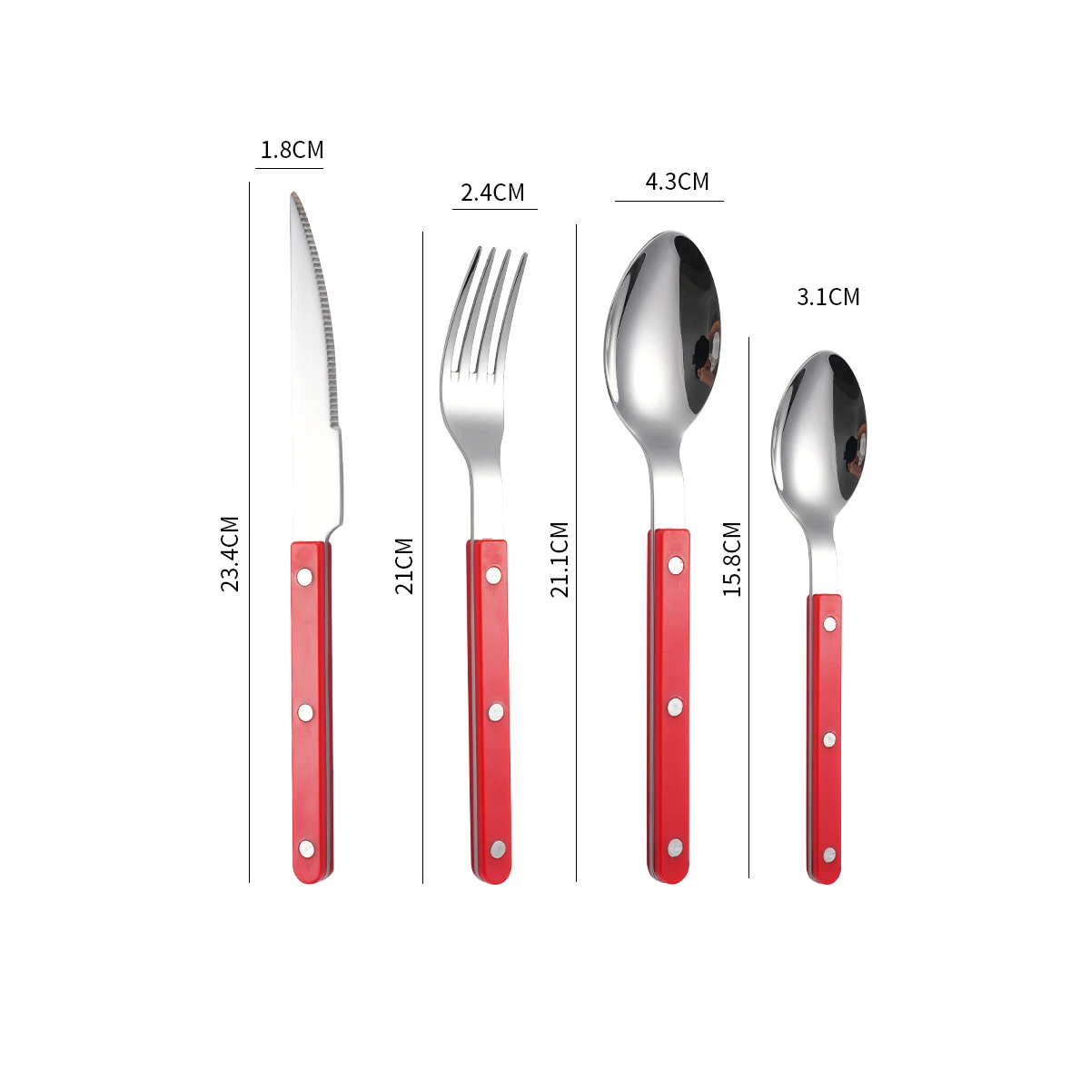 

Набор столовых приборов KUBAC из нержавеющей стали