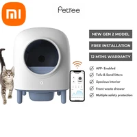 Xiaomi Petree Automatic Self Cleaning Cat Litter Box EnClosed Pet Tray Toilet Smart APP Remote Sand Box caja de arena para gato