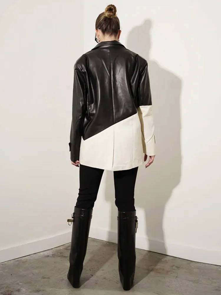 Рисунок 5 - Женское кожаное пальто с длинным