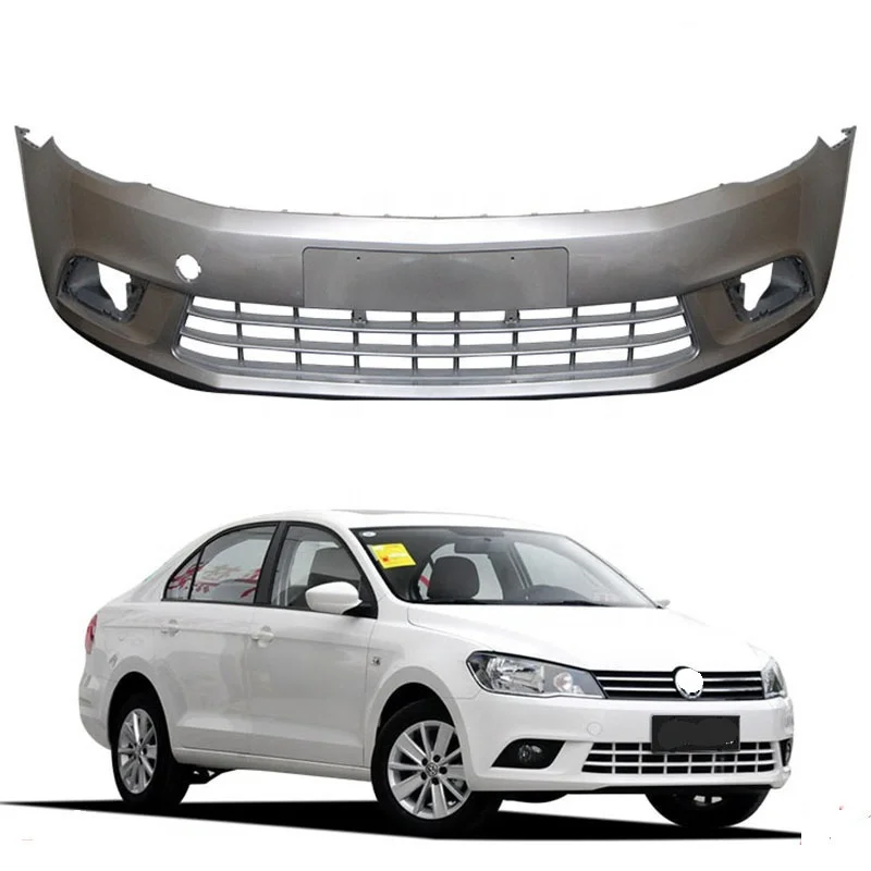 

Hot Sales Auto Parts PP Plastic Replacement Front Bumper Grille Bumper Body Kit for Polo Jetta