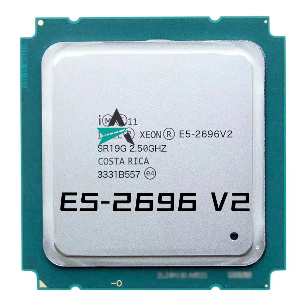 Used  Xeon E5-2696v2 E5 2696v2 E5 2696 V2 2.5GHz 12-Core 24-Thread CPU Processor 30M 115W LGA 2011 E5-2696V2