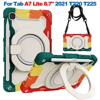 case for samsung galaxy tab a7 lite 8 7 2021 sm t220 t225 8 7 inch shock proof full body kids safe drop resistance tablet cover