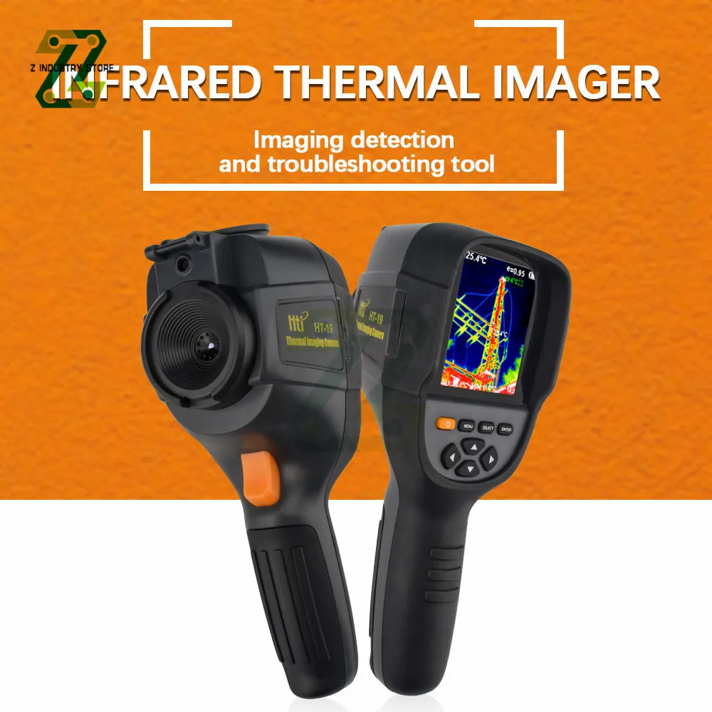 

Handheld Infrared Temperature Heat IR Digital Thermal Imager Detector HT-18 HT-19