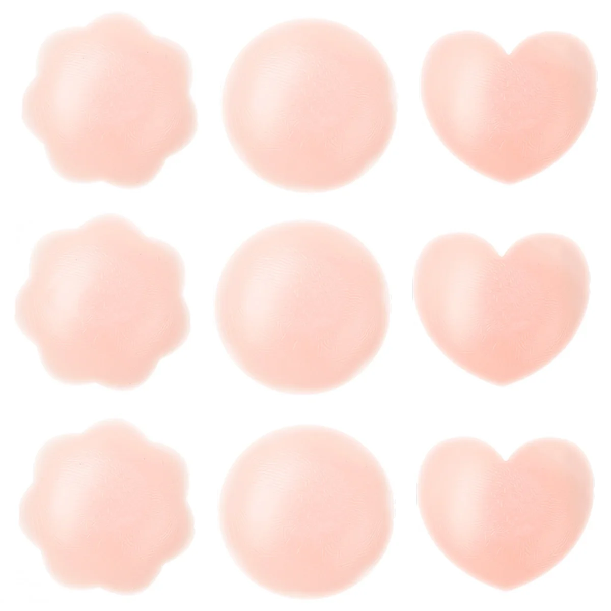 

1/3 Pairs Reusable Women Breast Petals Nipple Pad Invisible Petal Adhesive Strapless Stick on Bra Silicone Breast Stickers