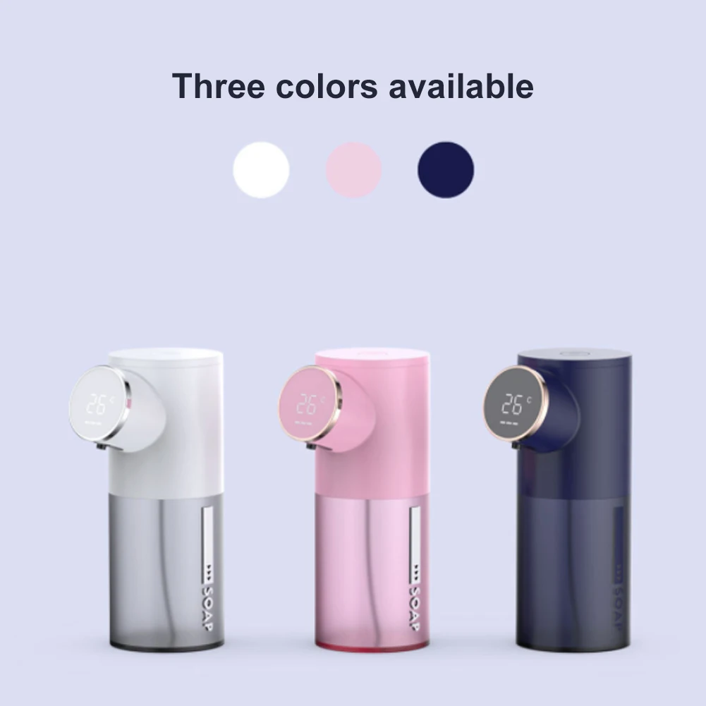

New Touchless Sensor Smart Hand Auto Liquid Soap Foam Dispenser Rechargeable With Temperature Display Sanitizer Machine