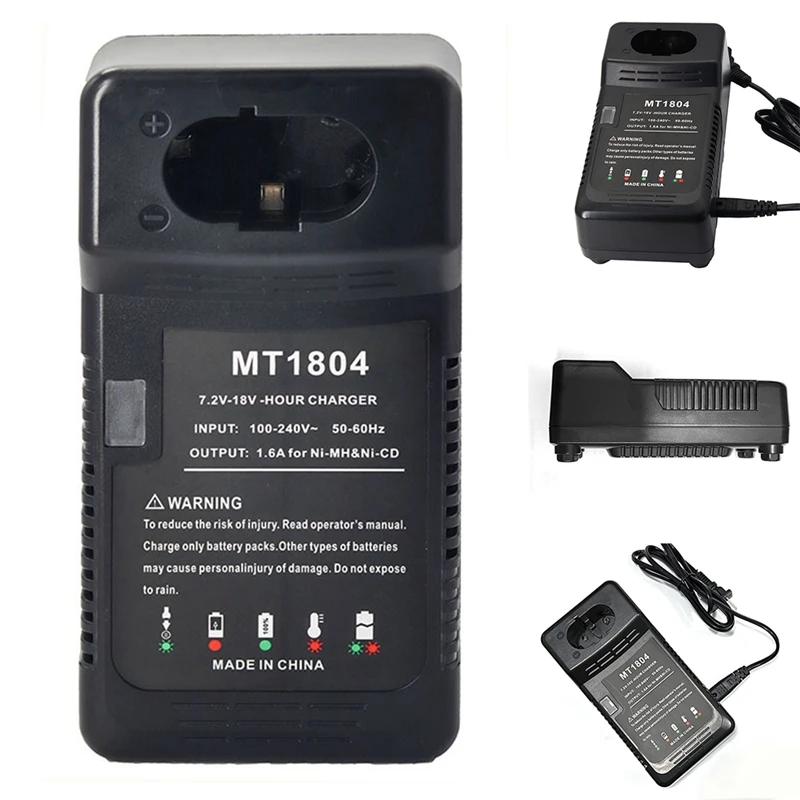 

Зарядное устройство MT1804 для Makita 12 В 14,4 в 9,6 в 18 в Ni-Cd/Ni-mh аккумулятор PA12 PA14 PA09 PA18