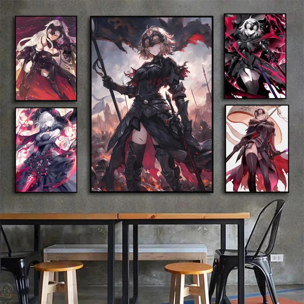 Плакат F-Fate J-выполненный в стиле дуги наклейки декор для игровой комнаты подарки