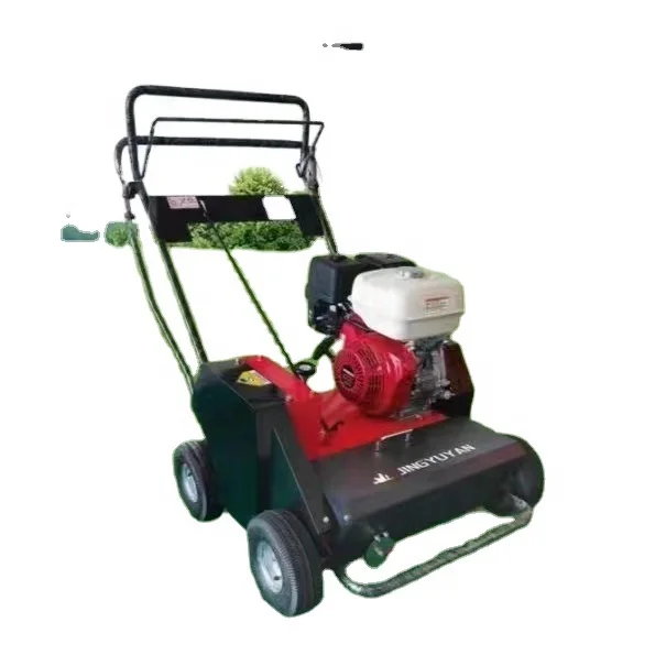

Lawn root cutting grass fertilizing seeder