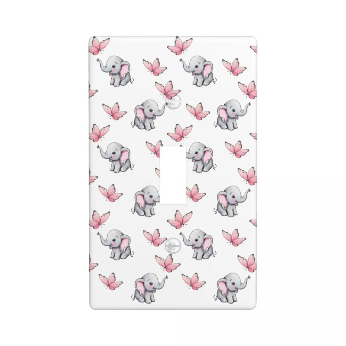 

Light Switch Cover Decorative Wall Plates 1 Gang Single Toggle Switch Plate Covers for Kitchen Bathroom 4.50 x 2.76 Inch