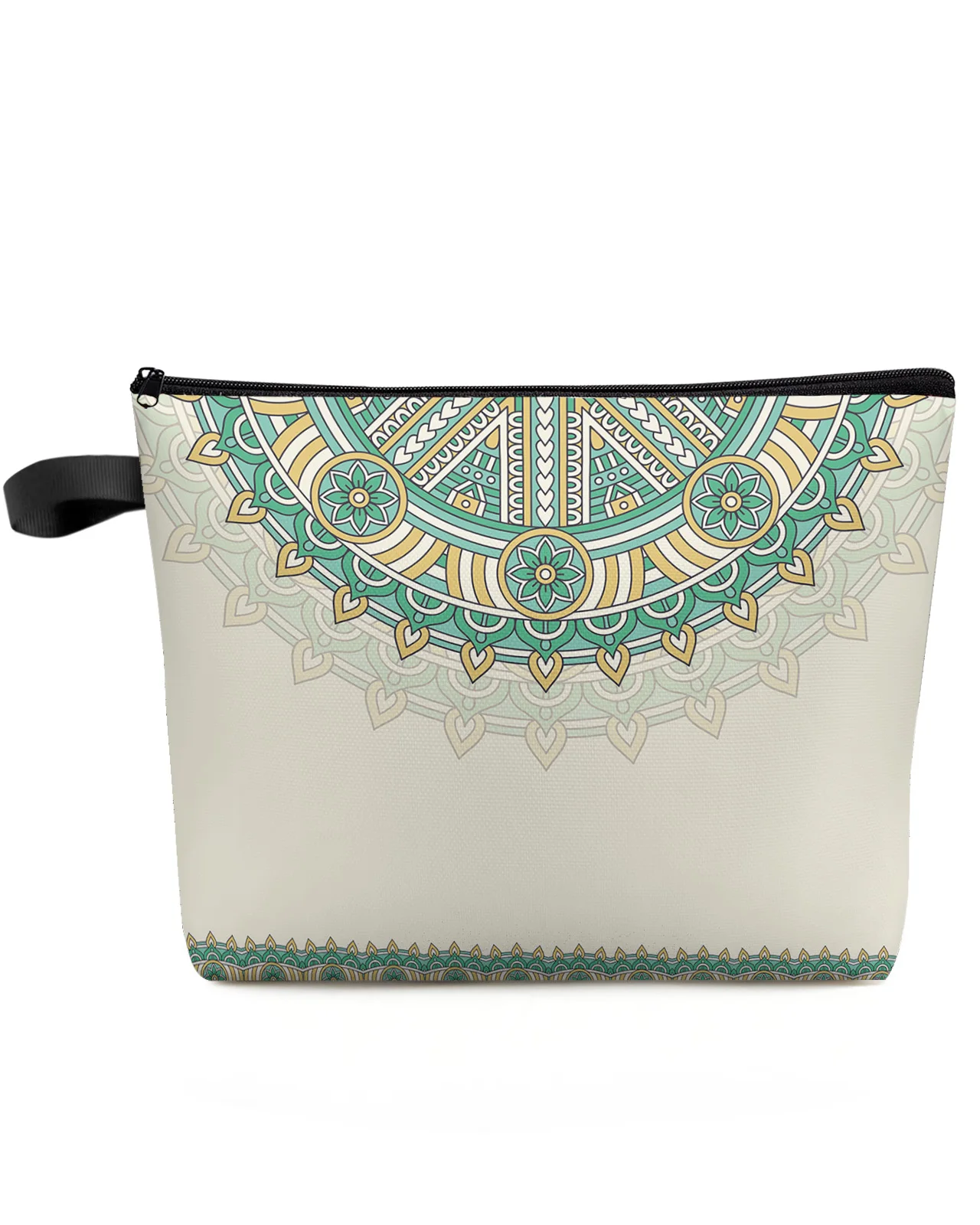 

Bohemian Style Mandala Pattern Ethnic Retro Makeup Bag Pouch Travel Essentials Women Cosmetic Bags Organizer Storage Pencil Case