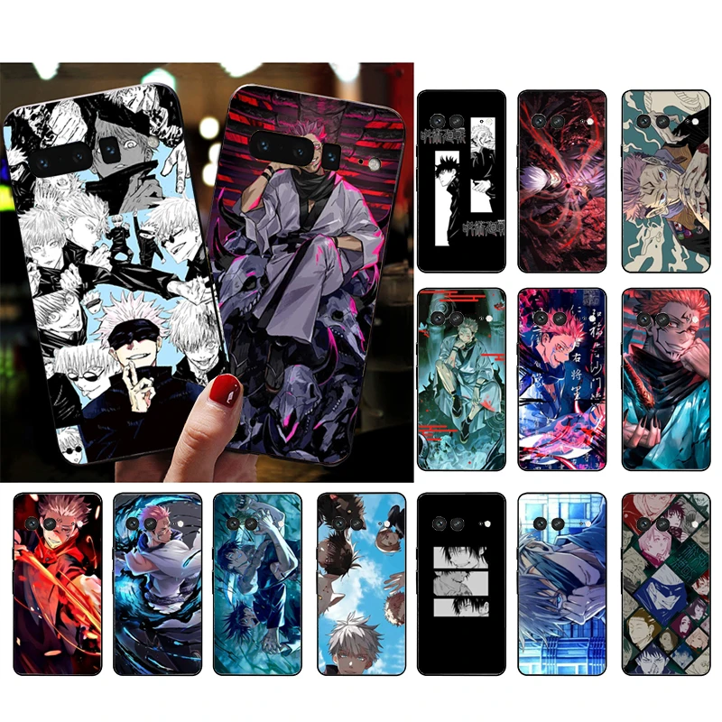 

Jujutsu Kaisen Phone Case for Google Pixel 7 Pro 7 7A 6A 6 Pro 5A 4A 3A Pixel 4 XL Pixel 5 6 4 3 XL 3A XL 2 XL